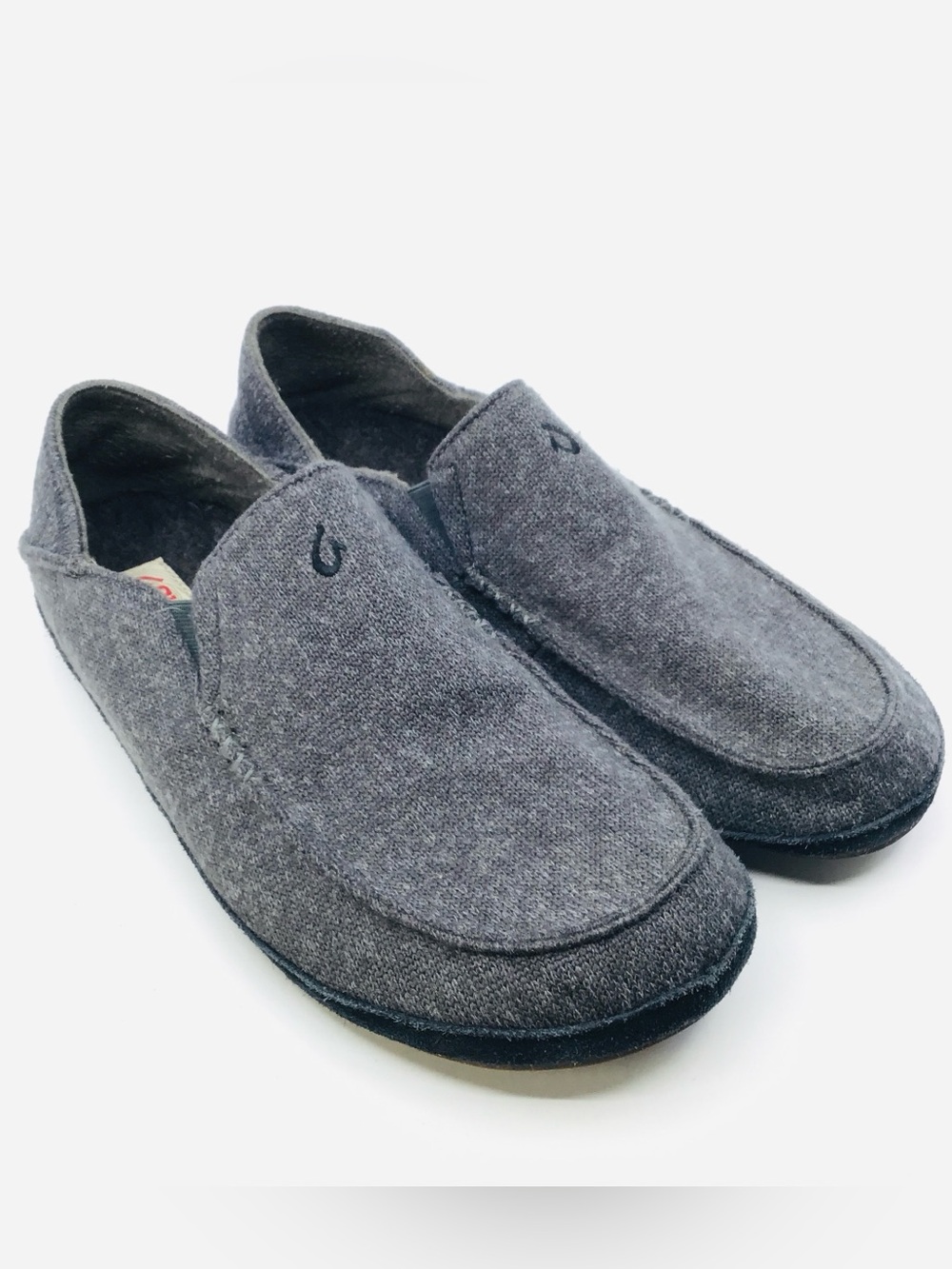 OluKai Moloā Hulu Men's Wool-Blend Slippers 11